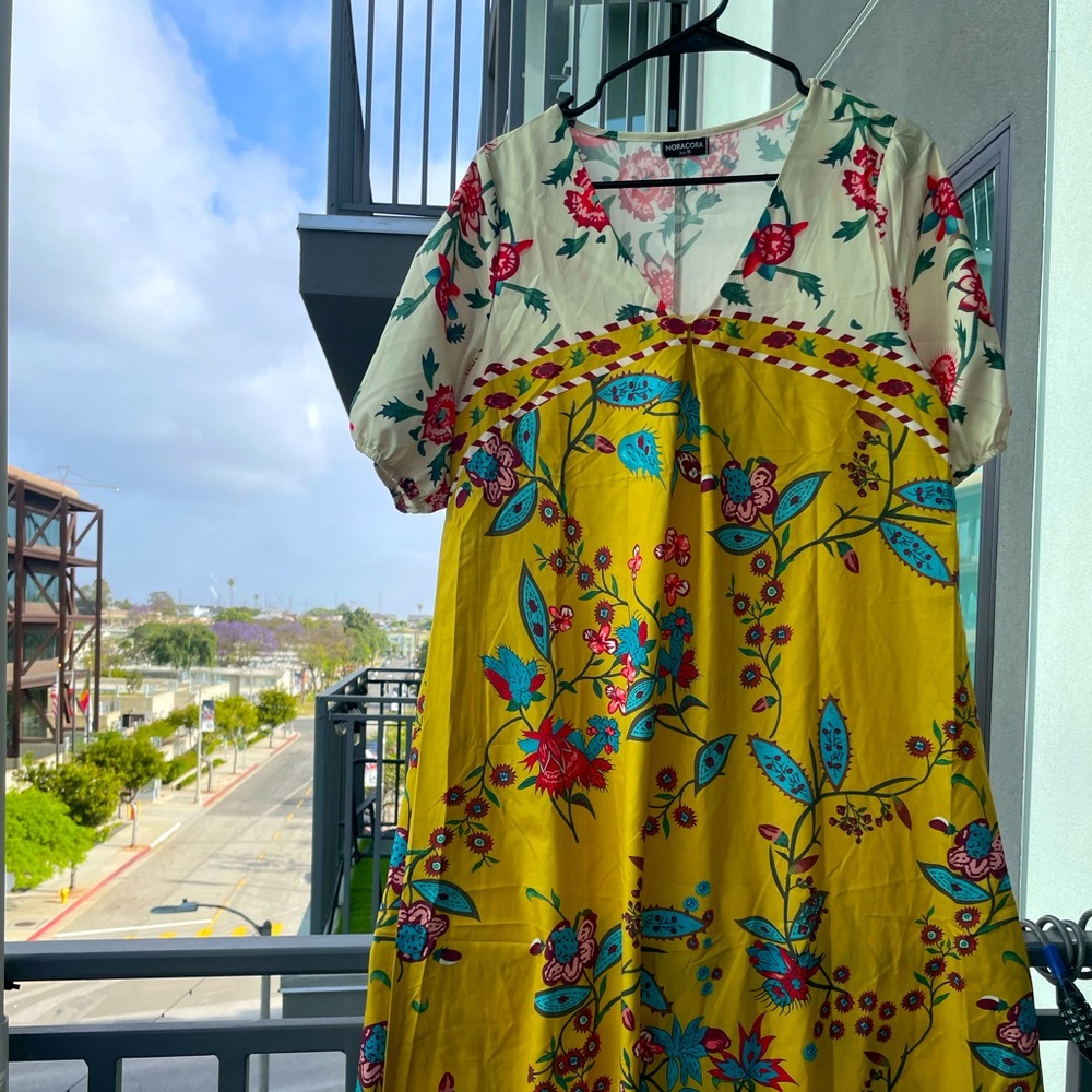Sateen Boho Tent Dress